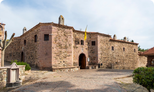 Taxiarchis Monastery, Mantamados, Lesvos
